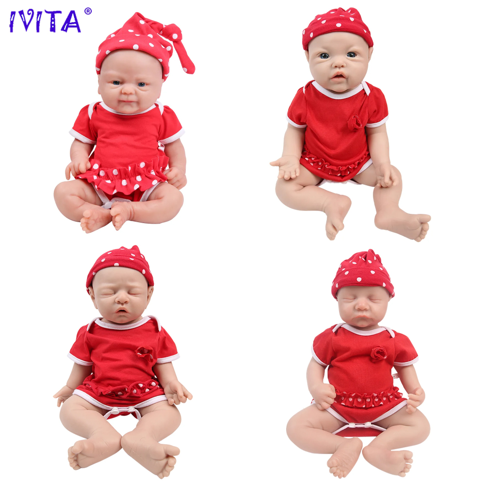 Baby Products Wholesale - IVITA 100% Silikon Yeniden Doğmuş Bebek