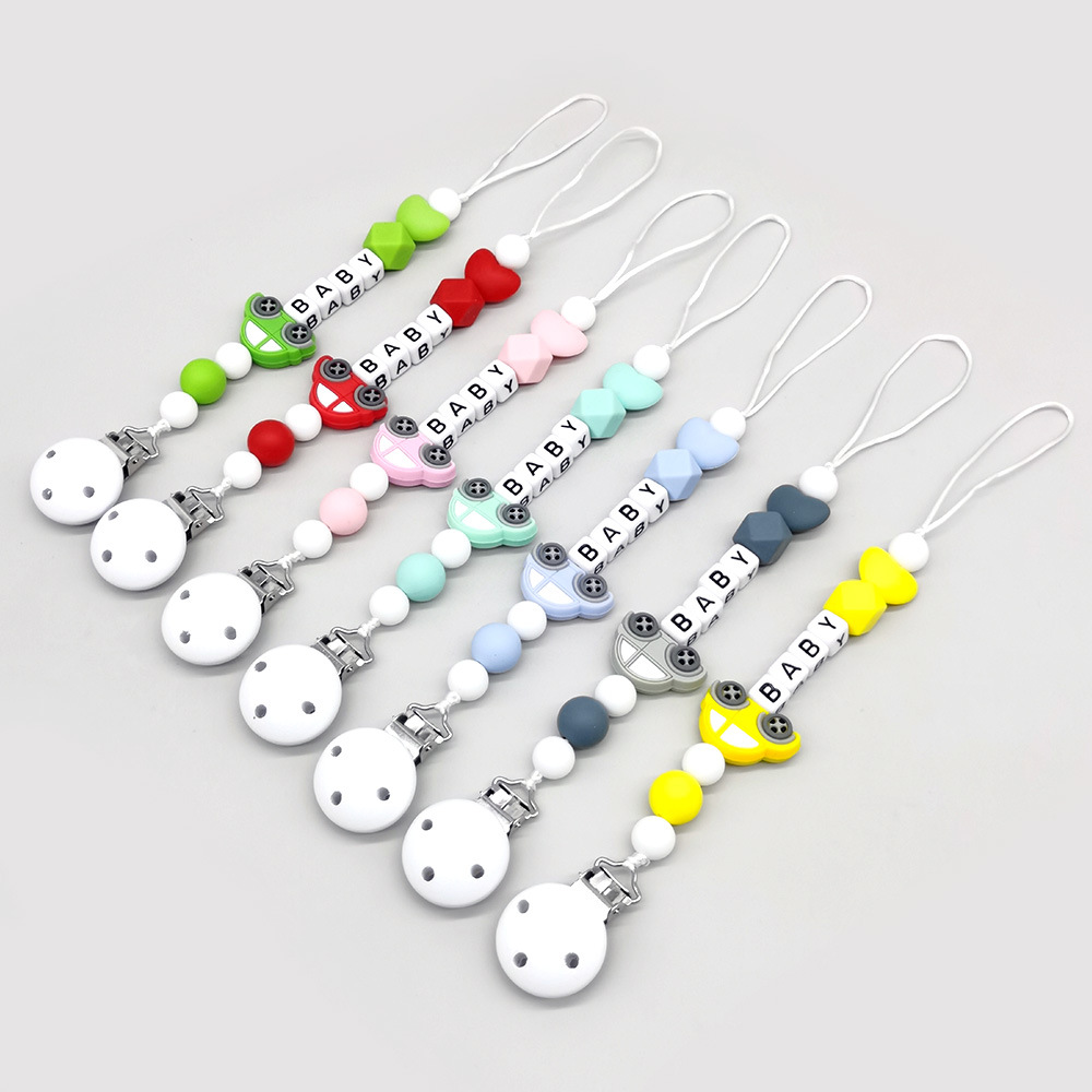 Baby Products Name - Özelleştirilebilir Kişiselleştirilmiş İsim Bebek Karikatür Emzik