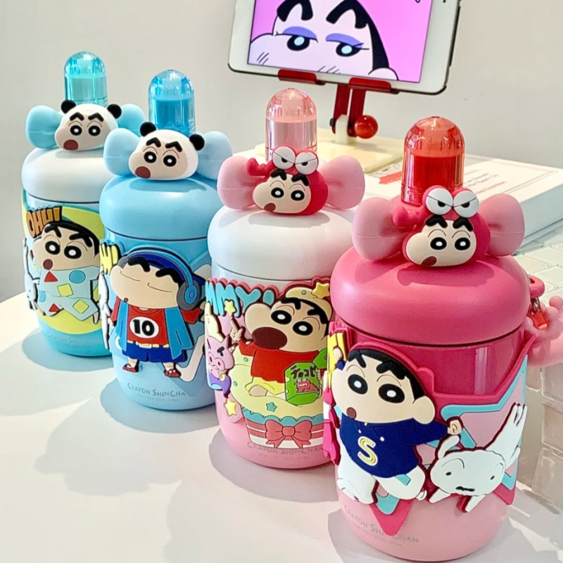 Portable Bottle Warmer - Crayon Shinchan Saman Yalıtımlı Bardak Karikatür