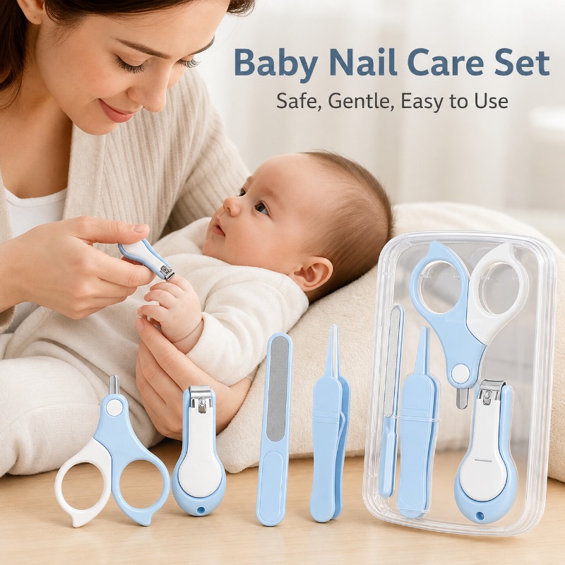 Baby Products Specials - 4 adet anti-sıkıştırma bebek tırnak makası