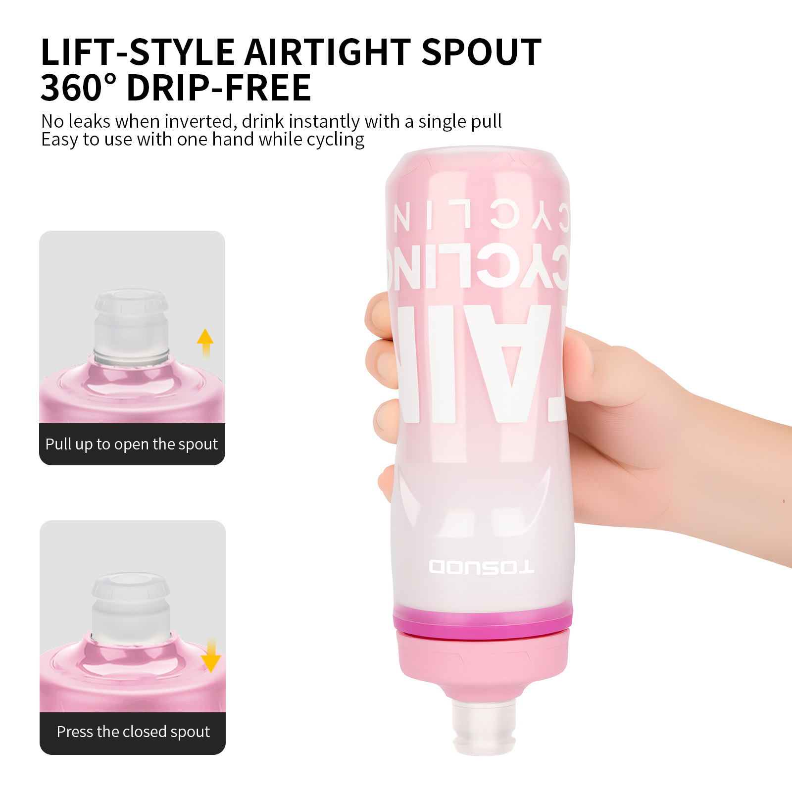 TOSUOD 620ML Bisiklet Soğuk Su - Portable Bottle Warmer incelemesi ve fiyatı